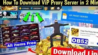 Free Fire MAX Proxy Server Trick 😱 | Low Ping + Smooth Gameplay