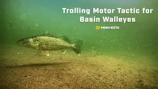 Trolling for Basin Walleyes with Minn Kota Backtrack