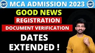 MCA Registration Dates Extended 2023 | MCA Document Verification Dates Extended