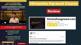Himanshu Agrawal Course Review | Get Rich Quick Scheme | AI Funnel Workshop