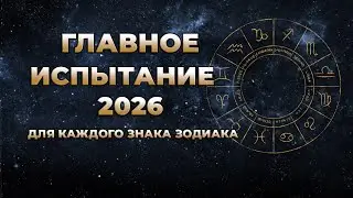 Самое главное испытание на 2026 год доя каждого знака зодиака 