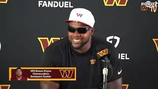 Washington Commanders Defensive Tackle Da'Ron Payne Day 3 Training Camp 2025 (7-25-2025)