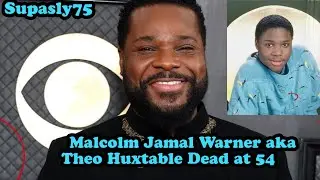 Malcolm Jamal Warner aka Theo Huxtable Dead at 54