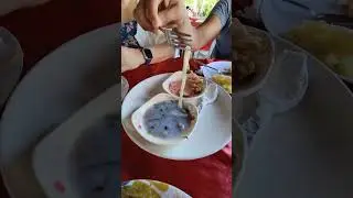 Trying Filipino Wood Worm (tamilok) #shorts #philippines