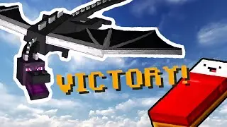 bedwars with dragon rider victory dance and @nitinhgamer