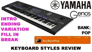 YAMAHA GENOS STYLE - POP - BoyBandPop