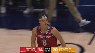 Belmont vs Murray State Basketball Game Highlights 2 15 26