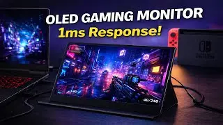 13.3&rdquo; OLED Portable Monitor Review | 1ms Gaming Screen for Laptop, PS5, Xbox & Switch