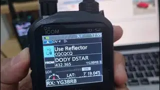 With Donald ^KB9BUG^, Arizona USA, DSTAR REF001-C 👍👆☕️