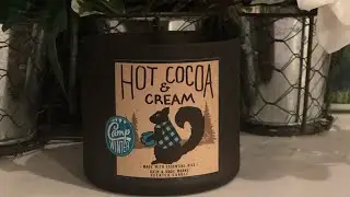 Hot Cocoa and Cream bath and body works review