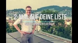 #2 Solaranergie - Raymond Studer in den Nationalrat