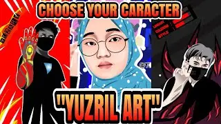 Vektor art CHOOSE YOUR CARACTER || infinite disain