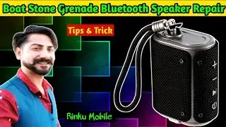 Boat Stone Grenade Bluetooth Speaker Repair | Power Baton Problem Solution