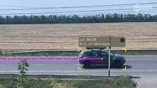 Car speed detection / ZUZEX Computer vision demo