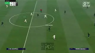 SASSUOLO VS JUVENTUS  0 - 3