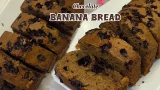 Winter's Special Chocolate Chip Banana Bread Recipe | Banana Bread at home 😍