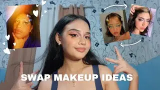 Swap Makeup Idea Challenge ft. Jeff Jison | Amber Frencillo