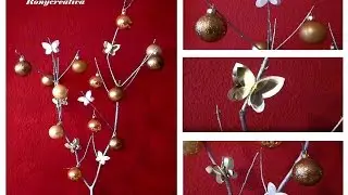 DIY Rustic Christmas Tree / Arbol navide&ntilde;o tipo r&uacute;stico paso a paso
