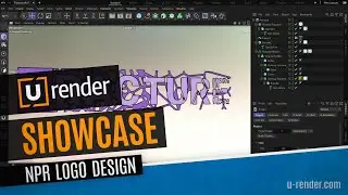 NPR Logo Design - U-Render Showcase