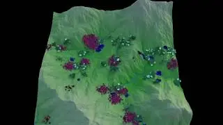 Foliage simulation system: Maritime climate