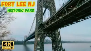 A quick (4K) visit to Fort Lee Historic Park!