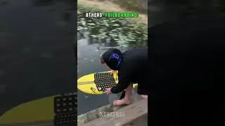 Others Foilboarding vs This Guy☠️ #edit #artist  #trollface #foilboarding