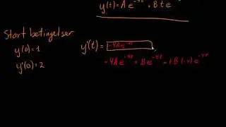 Anden ordens differentialligning med konstante koefficienter