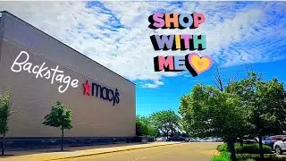 MACYS BACKSTAGE SHOP WITH ME!