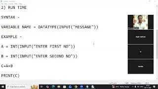 Accept Value from user as input in python In Marathi 