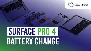 surface pro 4  battery change