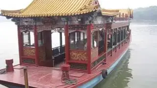 Boat in the Summer Palace, Beijing, China