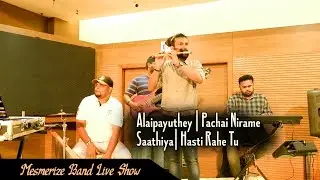 Pachai Nirame | Alaipayuthe | Flute Cover | Mesmerize Band Live Show