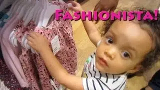 Shopping & Olivia's Med Routine - August 31,2013