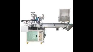 Fully automatic hot stamping machine for cosmetic lipstick bottles