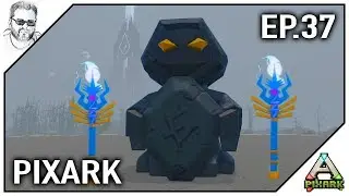 Defesas Mágicas para a BASE - Shield Generator e Thunder Totem Ep 37 - Série PixArk PT