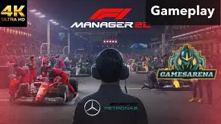 F1 Manager 2022 - Mercedes Miracle - Bahrain - Part 2 - 4K Gameplay - PS5 - (No Commentary) - 2022