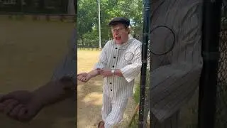 Old Timey Baseball Player Remembers the Good Old Days