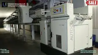 AUTOCORO 312 SE12, 2003 used open end SE-12 Schlafhorst textile machinery second hand Autocoro SE12