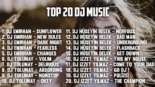 Top 20 DJ Music By Top Famous DJ || DJ  Song || Decent Music