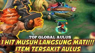 MANIAC+ 16 KILL!! ITEM TERSAKIT AULUS DAN KONDISI YANG COCOK BUAT DIPAKAI! | BUILD AULUS 2022 | MLBB