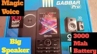 Q Mobile Gabbar Pro unboxing 3000 Mah Battery R S 2250