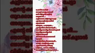 Karale Karalunte Karale#Udhayanaanu thaaram#Vineethsrinivasan#Rimitomy#song#lyrics#short#YT#