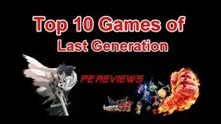 Top 10 Games of Last Generation - 1080p HD