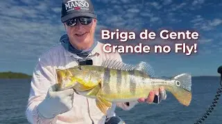 Tucunar&eacute;s no Fly! 🎣 Pescaria Incr&iacute;vel no Lago do Manso | #flyfishing  #tucunare  #lazariflyfishing
