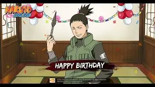 💥👑Revenge King Shikamaru Nara👑💥 Birthday video❤️ #naruto #anime #hbd #shikamaru