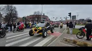 Mikołaje na motocyklach Gdańsk 08.12.2024