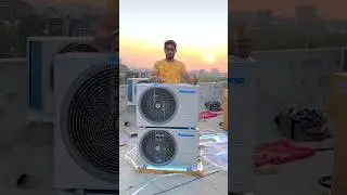 PANASONIC AC UNBOXING 🔥💸💯 #electrical #airconditioning #airconditioner #foryou #shorts