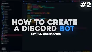 discord v13 bot series - EP1 simple commands