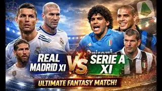Real Madrid XI vs Serie A XI | European Giants Clash| FC26