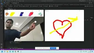 Virtual Painter - Open CV